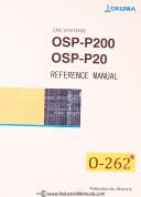 Okuma-Okuma OSP-P200 and OSP-P20, Machine Center Operations Program Manual 2007-OSP-P20-OSP-P200-01